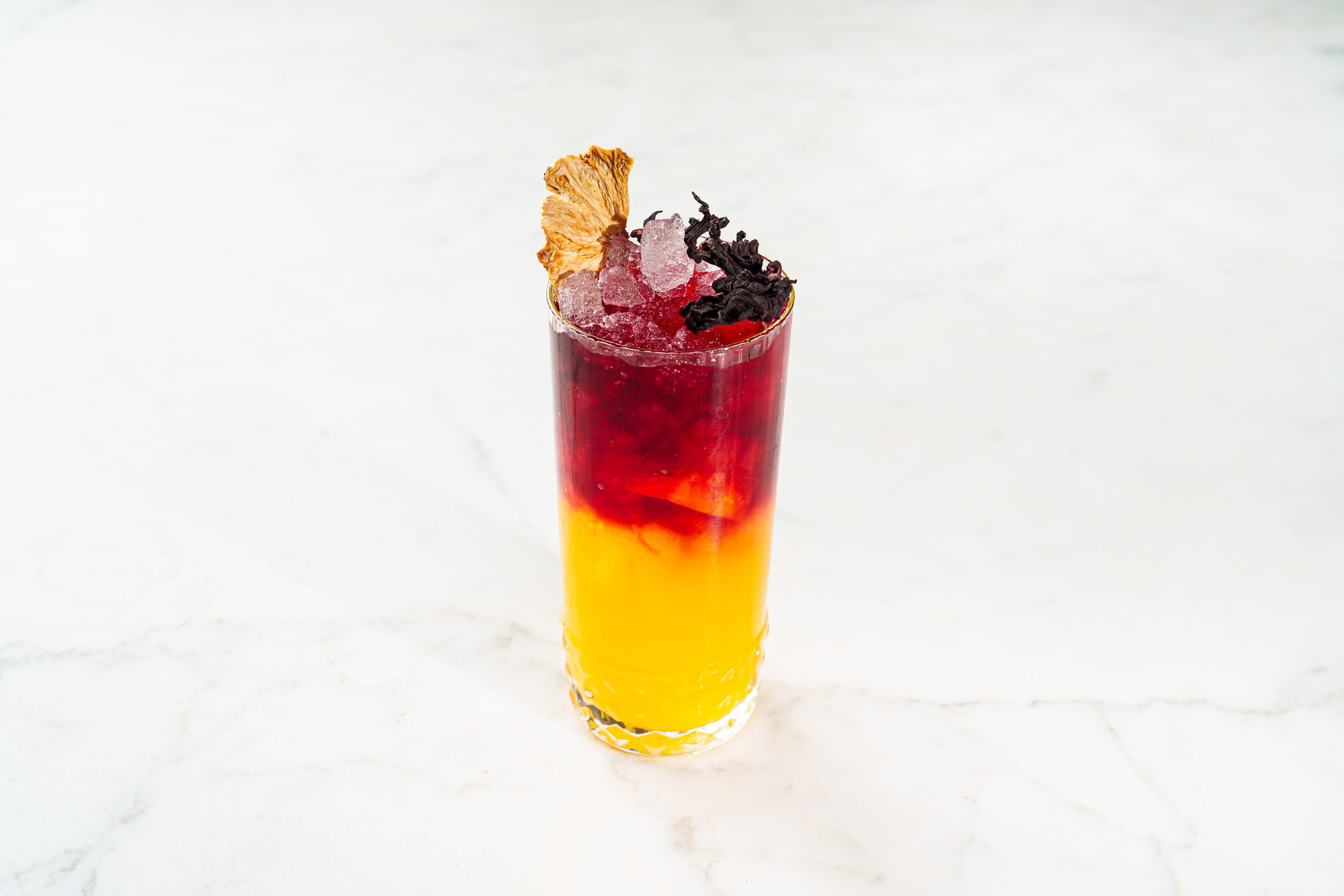 Orange Hibiscus Ice Tea