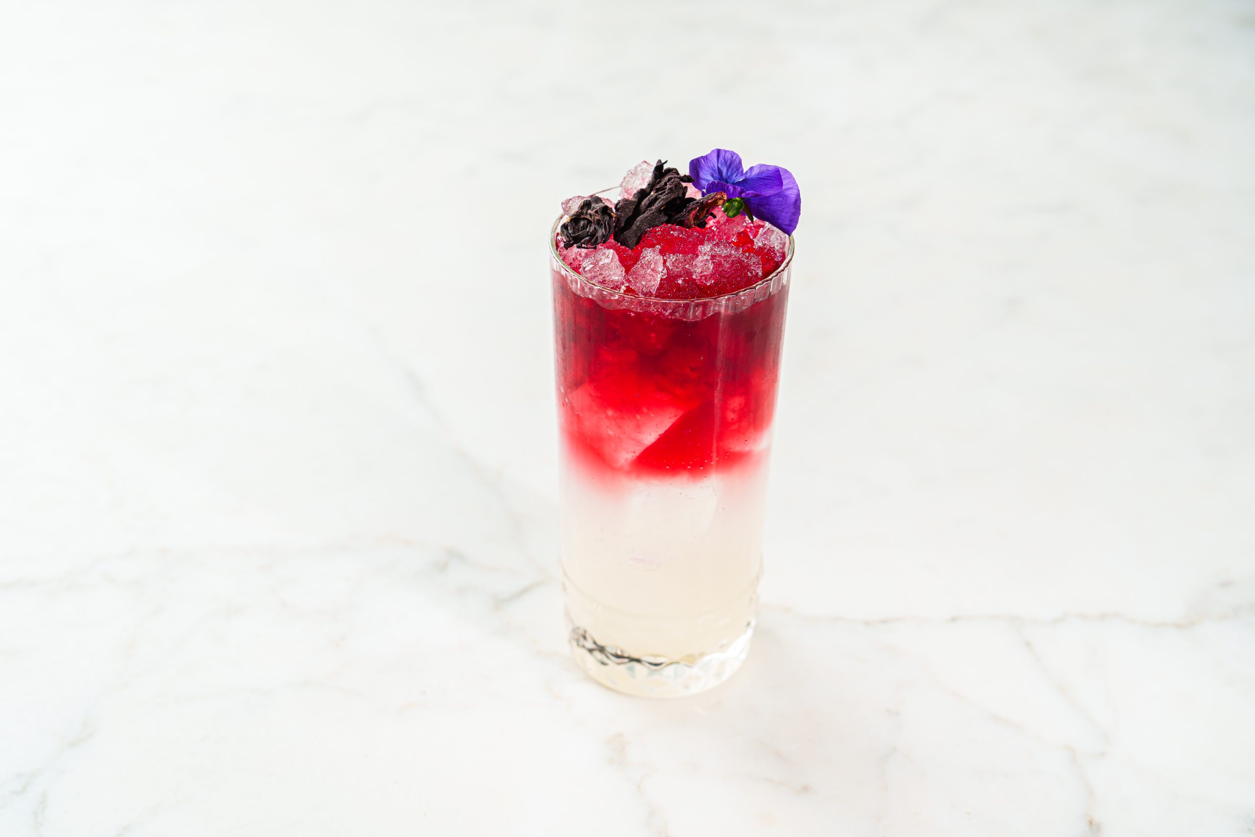 Elderflower Hibiscus Lemonade