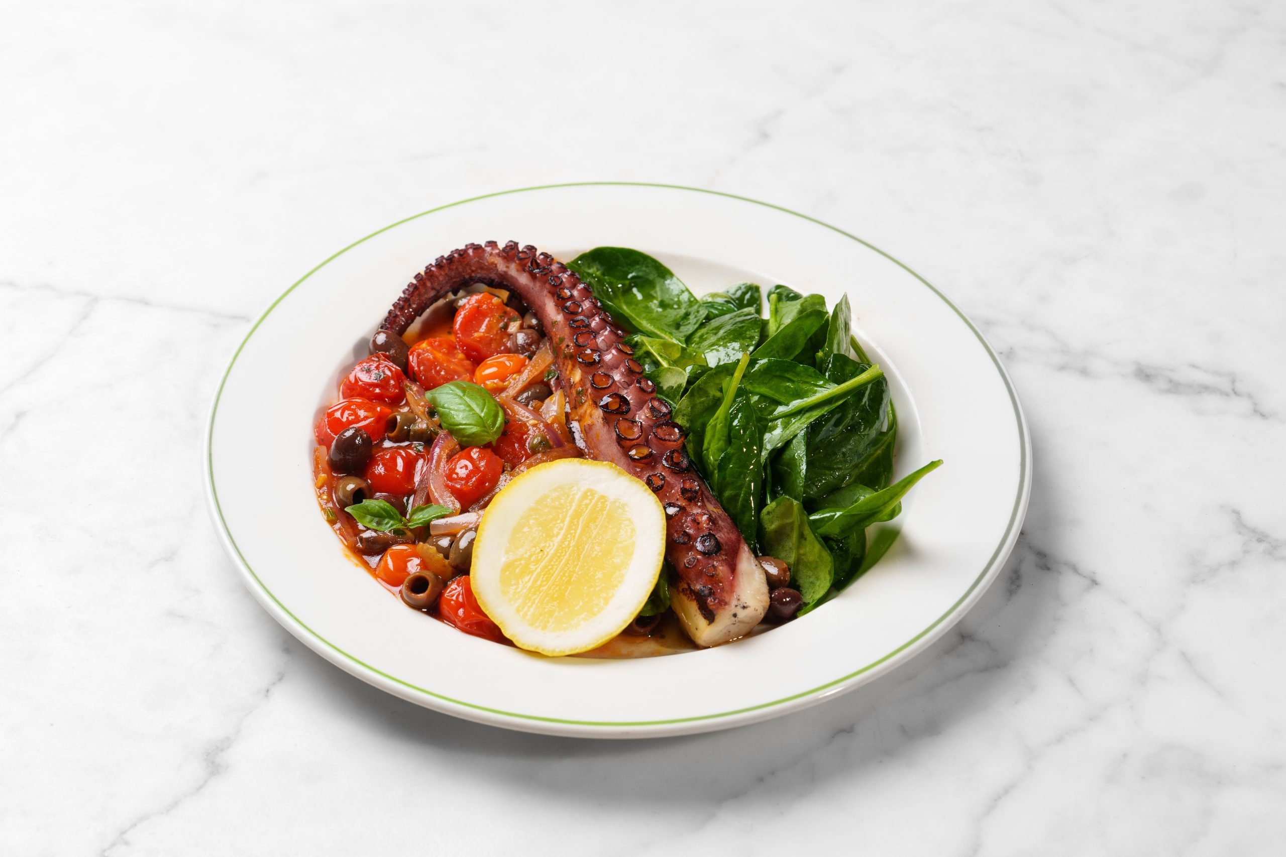 Polpo Alla Puttanesca or Aglio e Olio