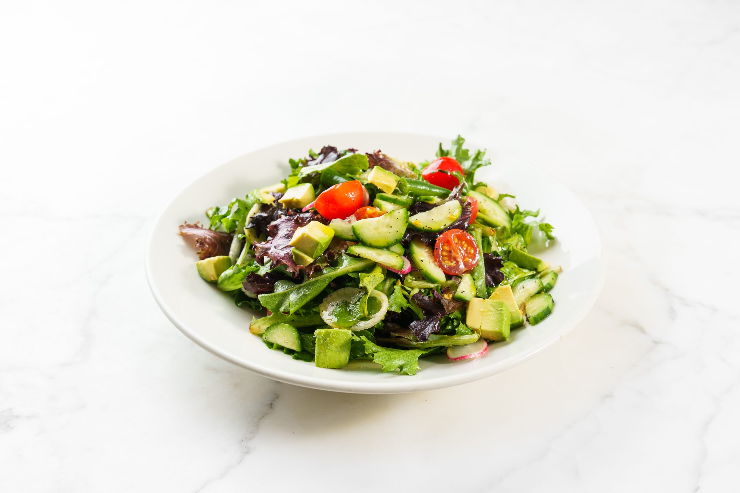 Mixed Salad & Autumn Vegetables