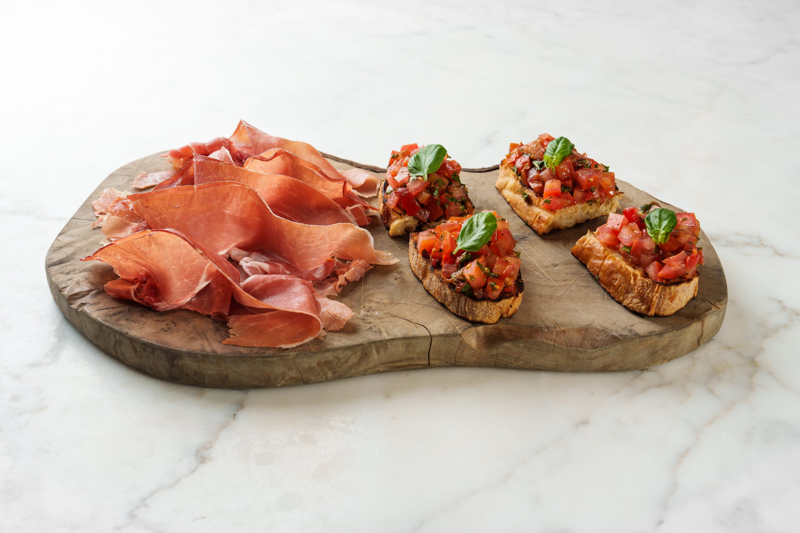 Prosciutto Di Parma Aged 30 Months & Tomato Bruschetta