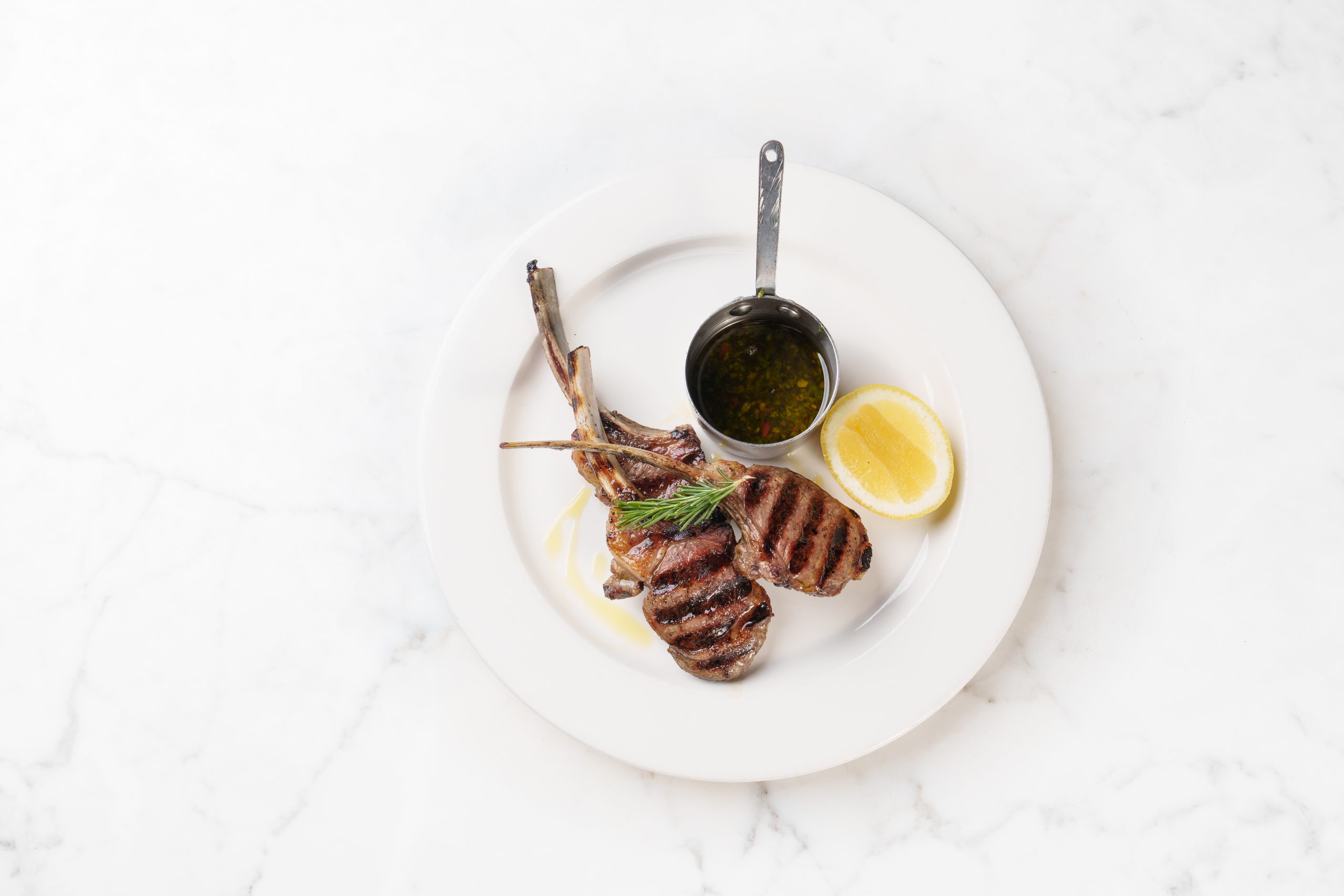 Lamb Chops with Chimichurri
