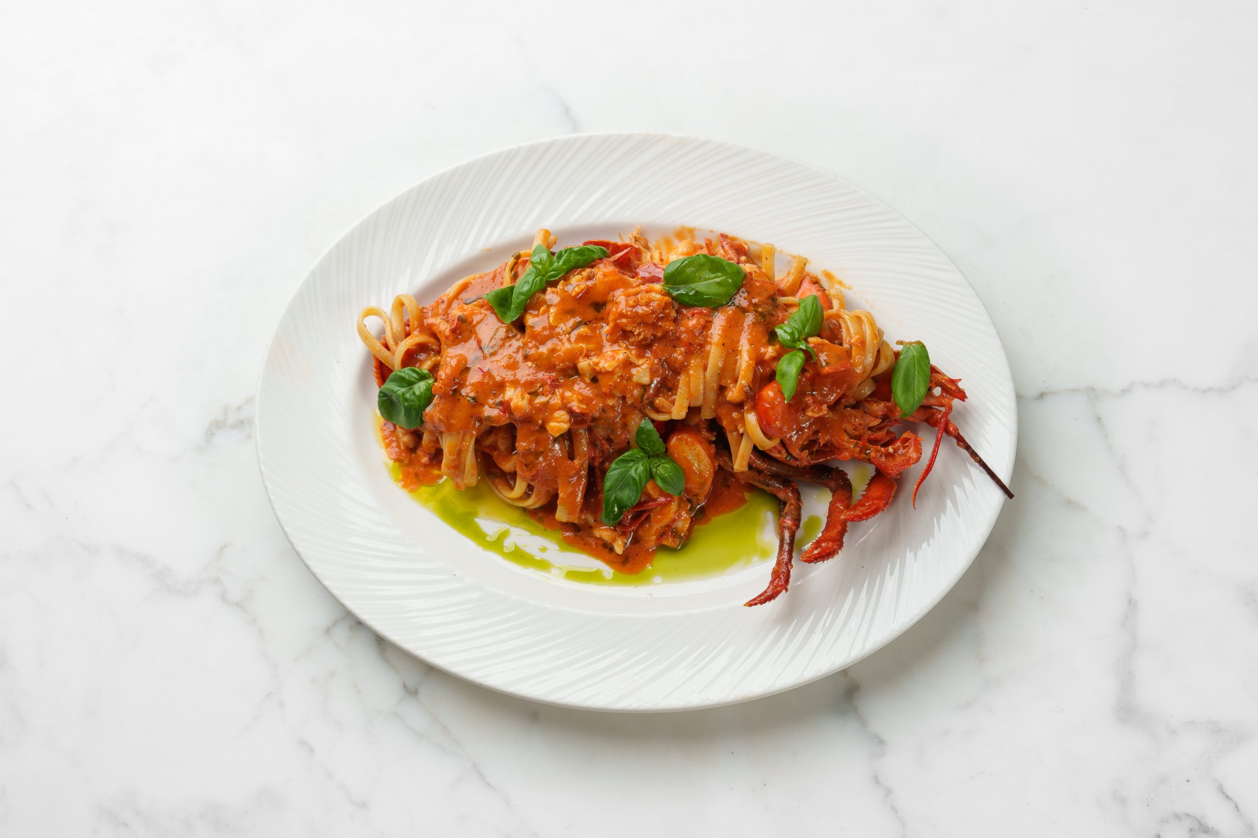 Tagliatelle with Native Lobster & Tomato