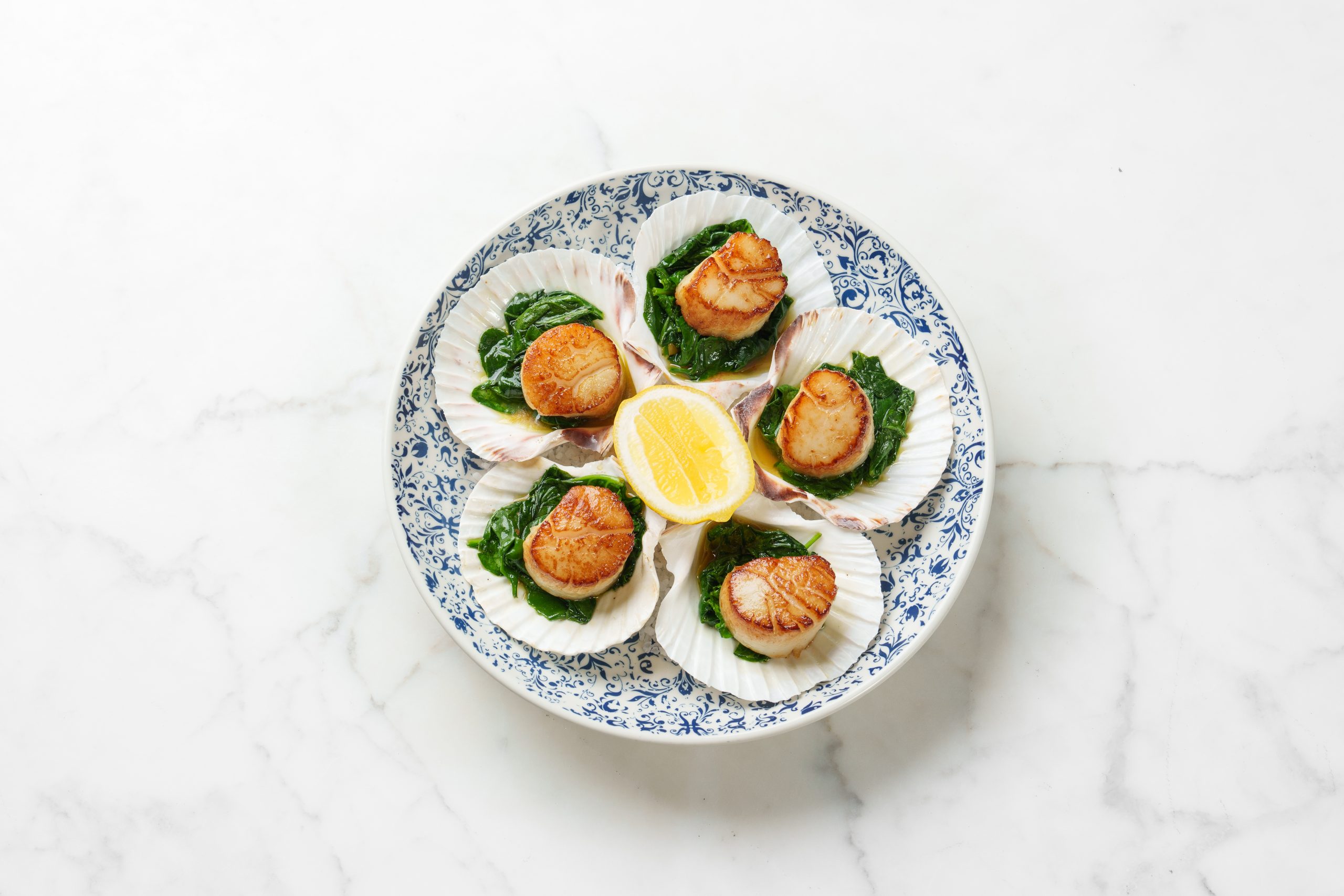 Wild Scallops Pan Roasted with Gremolada