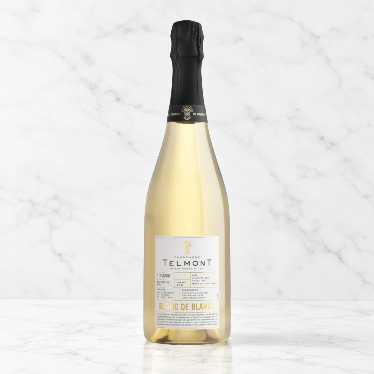 Telmont – Blanc de Blancs Brut – Chardonnay